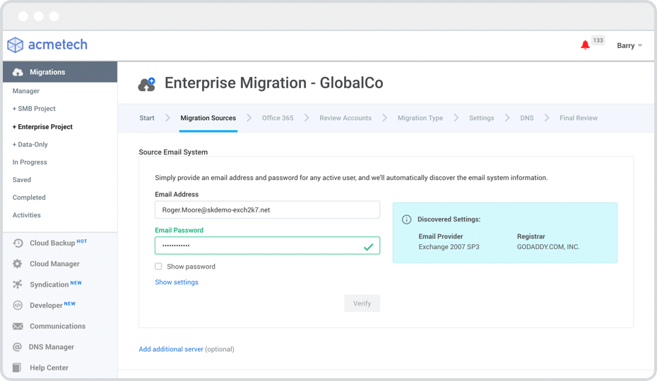 Skykick office 365 migration